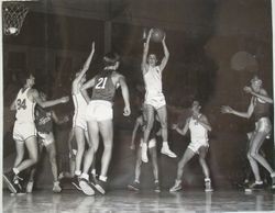 Analy High School basketball B team of 1949-50--Analy vs San Rafael