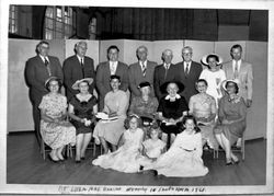 At Lela Mae or May Barlow wedding in Santa Rosa, 1968