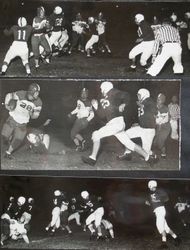 Analy High School Tigers football team of fall 1950--Analy Tigers vs Mt. Diablo at Concord game in play, September 22, 1950