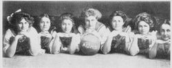 Analy Union High School girls basketball team 1911