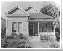 1895 Queen Anne house in the Calder Addition, at 7148 Calder Avenue, Sebastopol, California, 1993