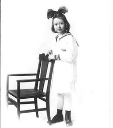 Cornelia Bunni Myers in 1914 at age 9