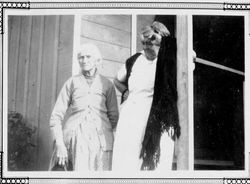 Harriet A. Allen and her daughter Margaret (Maggie) Elineor Allen Miller, about late 1920s