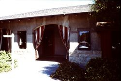 P&SR depot (and former Clarmark Flower shop) at 261 South Main Street just prior to the restoration of the depot as the West County Museum, October 1990