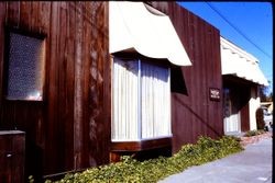 Office building of John W. Lynan, public accountant and Income Tax, 108 Petaluma Avenue, Sebastopol, California, September, 1970