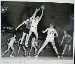 Analy High School Tigers basketball 1949--Analy vs Santa Rosa