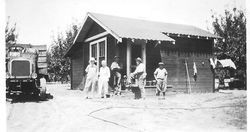 Harry Whitham's refurbished house in Sebastopol, California, about 1927