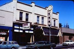 Don's Restaurant on South Main Street in Sebastopol, California, July 1976