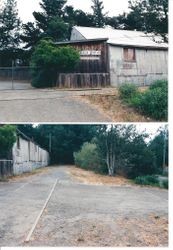 Turner Station on the P&SR railway tracks near Hessel about 1990