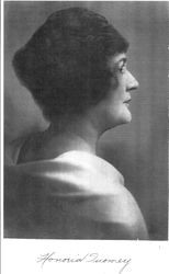 Portrait of Honoria Tuomey, Sonoma County historian, about 1926