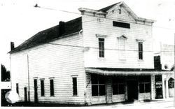 Original IOOF building at 195 North Main Street in Sebastopol