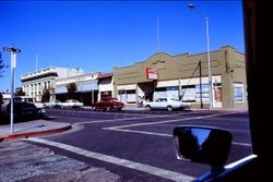 South Main Street at Burnett Street in Sebastopol, California, 1970