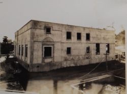 Northeast corner of the Sebastopol Post Office under construction, 1935