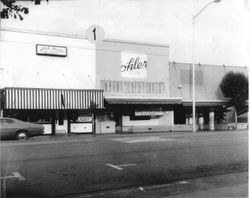Wohler's department store located at 141 North Main Street in Sebastopol, about 1972