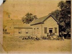 Lincoln Hall--also called Sebastopol Grammar School--Sebastopol's first school