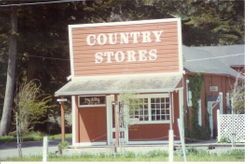 Pig Alley in the Country Stores building, Duncans Mills, California, about 1983