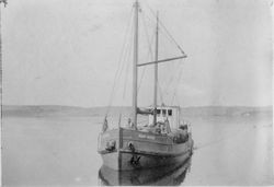 Bodega Bay schooner 'Point Reyes,' about 1910