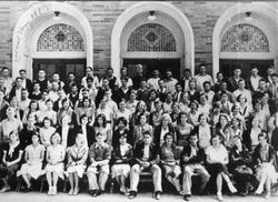 Analy Class of 1933 group picture