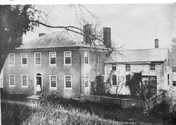 Lancaster, Massachusetts, homestead of Luther Burbank where Burbank was born March 7, 1849