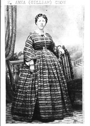 Elizabeth Ann (Gilliam) Crow, about 1860s