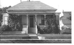 House at 318 South Main Street in Sebastopol, California--one of first (if not the first) homes built in Sebastopol and to have electricity