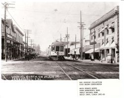 Sebastopol North Main Street as seen from Sebastopol Road/Bodega Avenue, about 1905