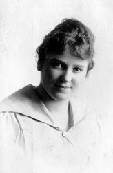 Young woman identified as "Laura," circa 1915