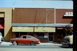 East side of North Main Street Sebastopol, California, 1970s