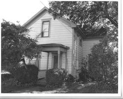 Late 1800s Greek Revival house in the Morris Addition, at 7225-27-29 Wilton Avenue, Sebastopol, California, 1993