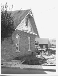 North facade of the P&SR Powerhouse located at 230 Petaluma Avenue