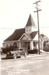 Sebastopol Congregational Church at 301 Main Street, 1930s