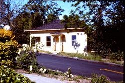 Luther Burbank Gold Ridge Experiment Farm Cottage during restoration, 1983