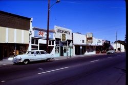 Businesses on 6900 block of Sebastopol Avenue, Sebastopol, California