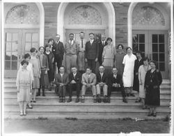 Analy Union High School staff in 1927 for the Azalea yearbook