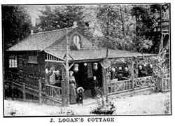 J. Logan cottage at Camp Meeker California near the Russian River