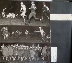 Analy High School Tigers football team of fall 1950--Analy Tigers vs San Rafael on November 3rd, 1950