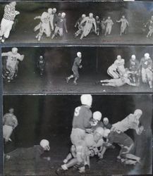 Analy High School Tigers football 1947--Analy vs Napa night game