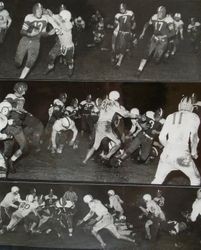 Analy High School Tigers football team of fall 1950--Analy Tigers vs San Rafael on November 3rd, 1950