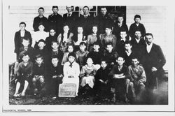 Occidental School photo taken April 10, 1895