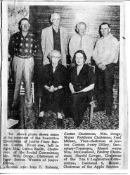 Executive Committee of Jonive Farm Bureau Center