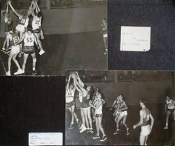 Analy High School basketball B team of 1950-51--Analy Tigers vs Petaluma, Friday, January 26th, 1951