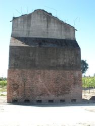 Remains of an apple dryer (evaporator) on Bodega Highway in Sebastopol, 2011