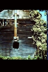 Remains of an apple dryer (evaporator) on Occidental Road near Barlow Lane in west Sonoma County