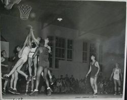 Analy High School Tigers basketball 1949--Analy vs Tamalpais