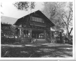 Craftsman house--the New McDonnell House--built 1908-1910 in the Parquet Addition, at 445 Parquet Street, Sebastopol, California, , photographed in 1993