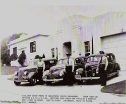 Group photo of Sebastopol Police Department--taken sometime between January 2, 1940 and August 2, 1941