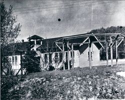 Spring Hill School on Spring Hill School Road, Sebastopol, in 1956