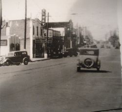 El Rey Theatre on South Main Street, 1930s