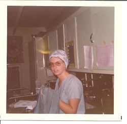 Debbie Henning, Palm Drive Hospital staff about 1970