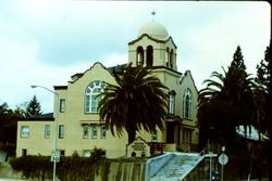 Historic Preservation Award 1977 and 1982--Sebastopol United Methodist Church, 7789 Healdsburg Avenue, Sebastopol, California (Main Street and Healdsburg Avenue)